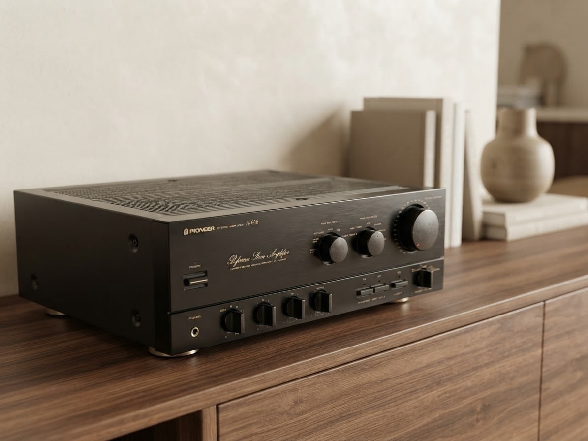 Pioneer A-656 Rare Vintage Stereo Integrated Amplifier Working Warranty