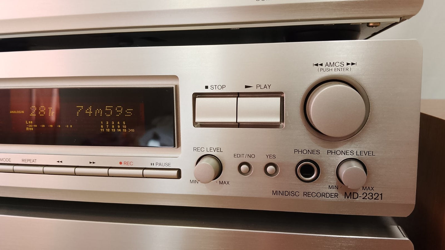 Onkyo A-9211 Rare Vintage MINT Cassette Deck Component Set Serviced Warranty