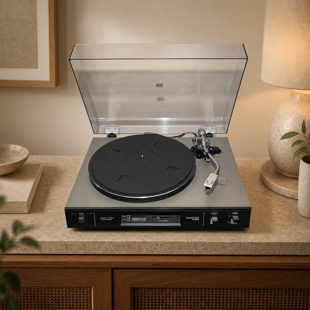 C.E.C. BD-8200 Rare Vintage MINT Turntable Warranty Tested Direct Drive Serviced