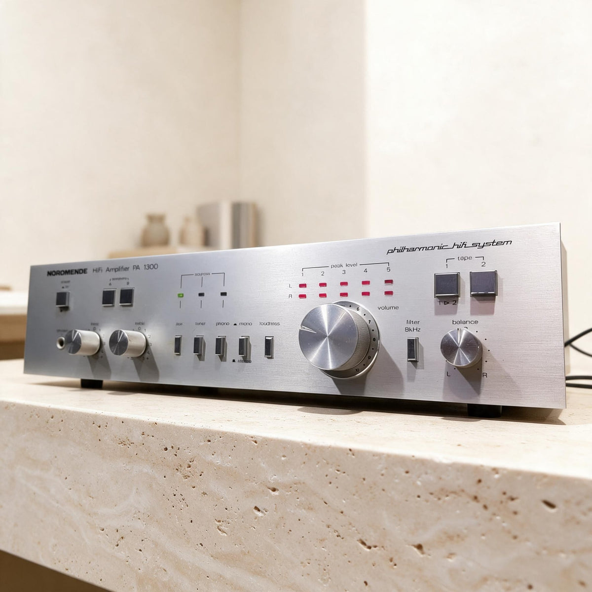 Nordmende PA-1300 Rare Vintage Integrated Stereo Amplifier Tested