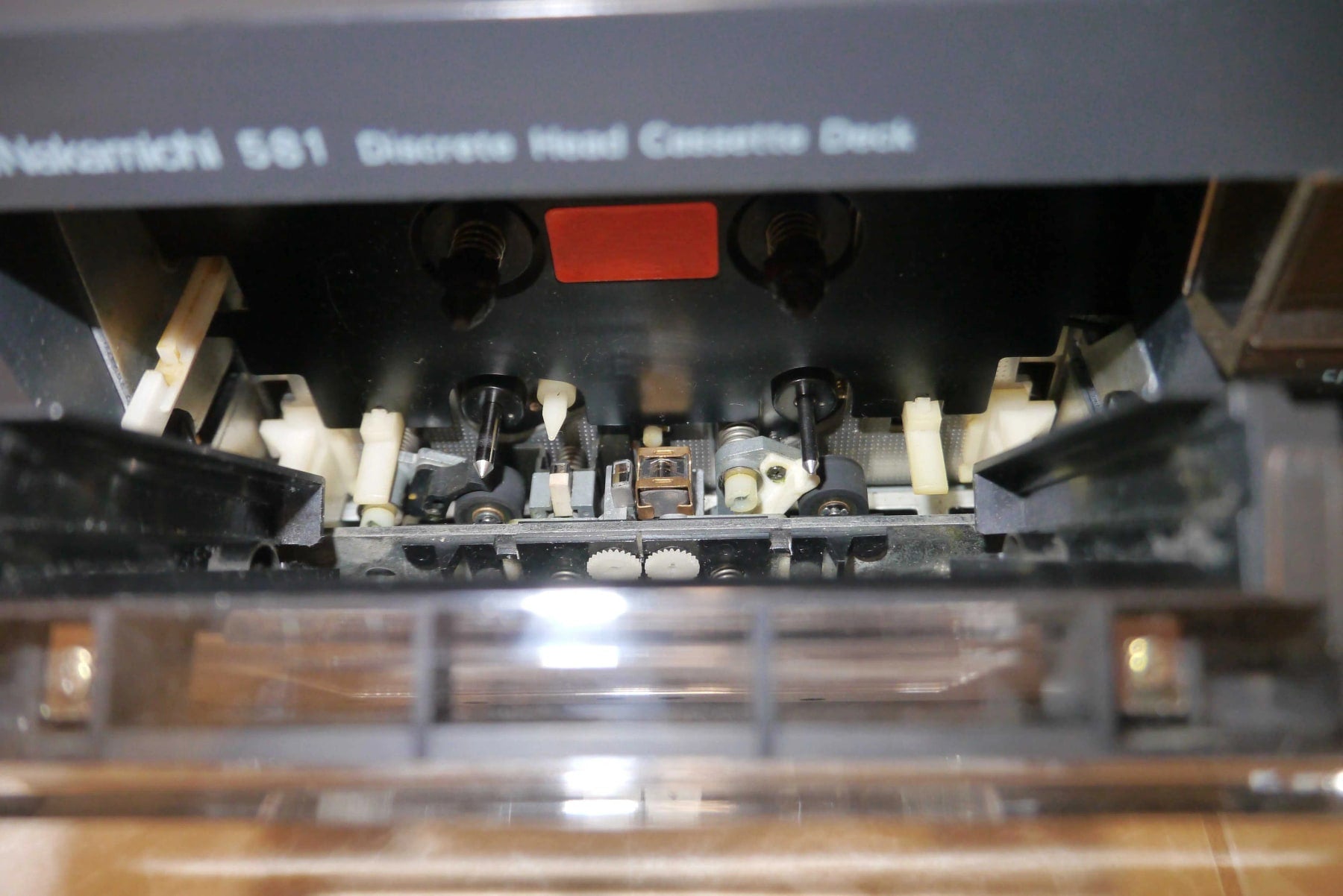 Nakamichi 581 Rare Vintage Cassette Deck Serviced Tested 3-Head Hi-Fi Warranty