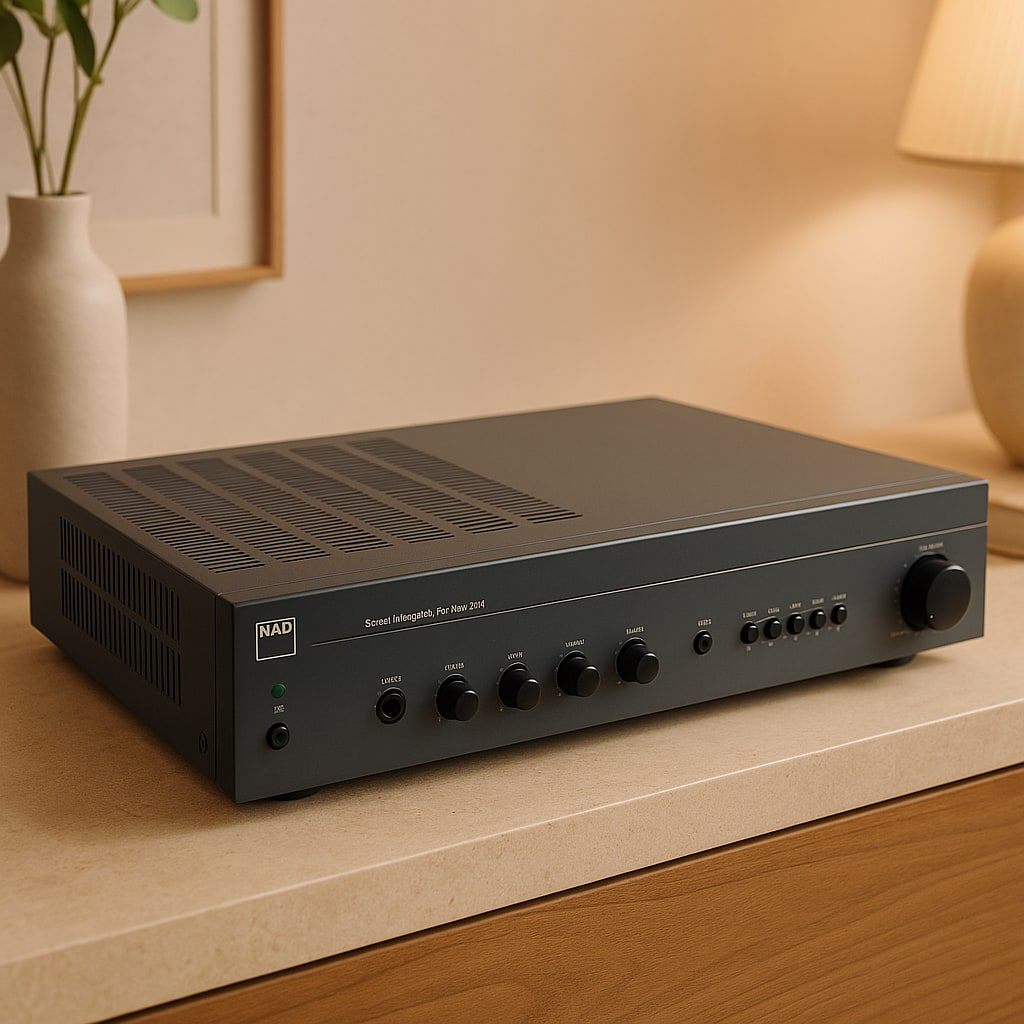 NAD C314 Rare Vintage Integrated Amplifier Warranty Working Hi-Fi Stereo