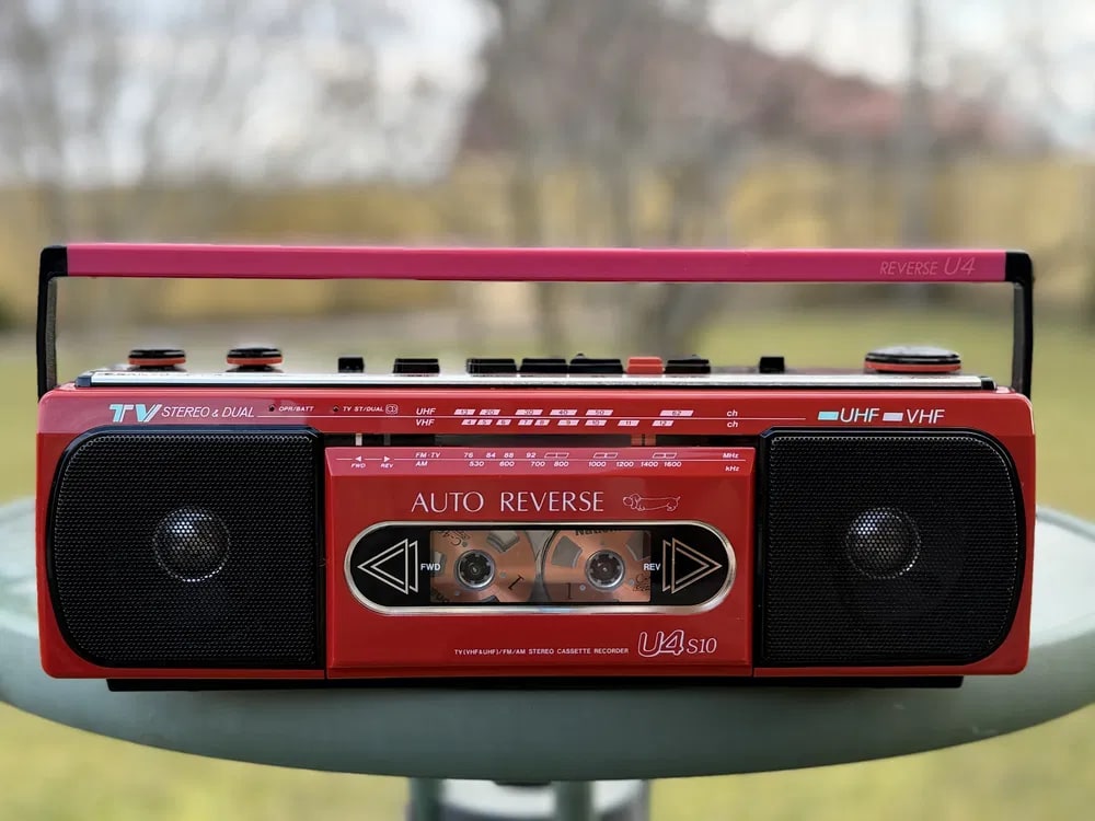 Sanyo U4-S10 Rare Vintage MINT Boombox Serviced Tested Stereo Radio