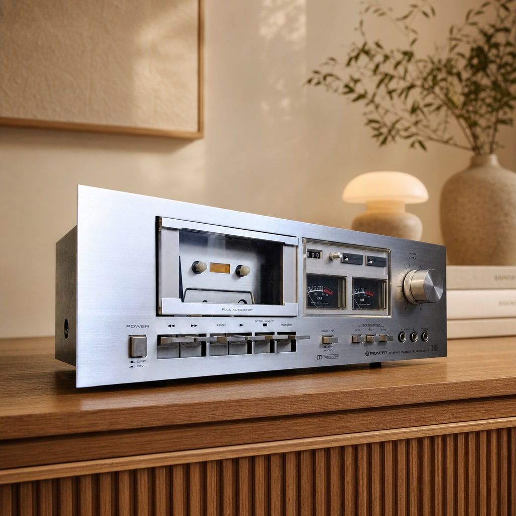 Pioneer CT-506 Rare Vintage Cassette Deck Serviced Dolby Stereo Warranty