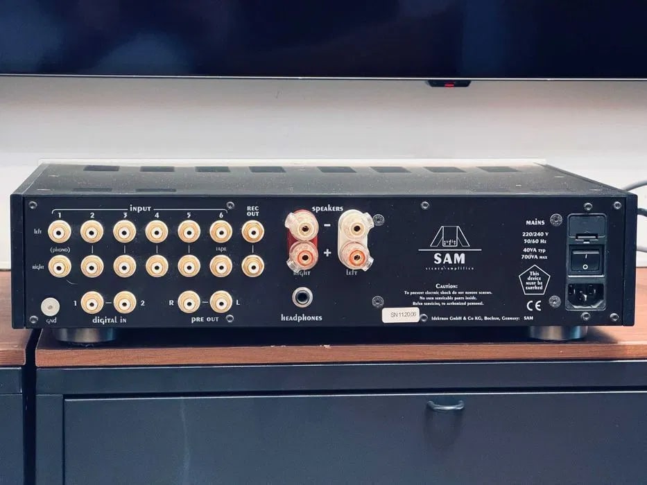 Audionet SAM V2 Rare Vintage MINT Integrated Amplifier Warranty Hi-Fi Stereo