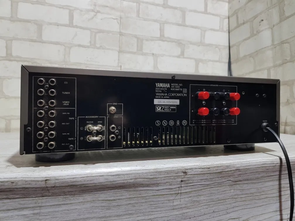 Yamaha AX-540 Rare Vintage Stereo Amplifier Tested Working Hi-Fi Japan