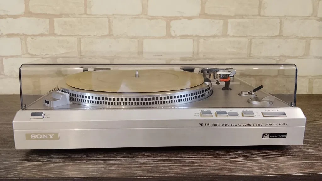 Sony PS-515 Rare Vintage Turntable Direct Drive Serviced Warranty