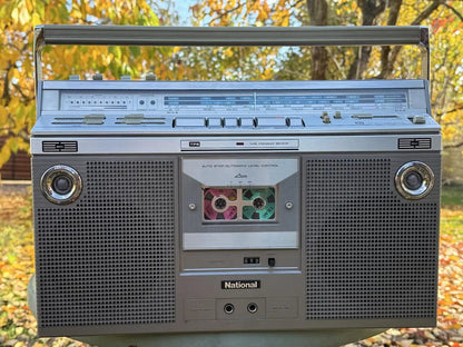 National RX-5320 Rare Vintage MINT Cassette Getto blaster Boombox Serviced
