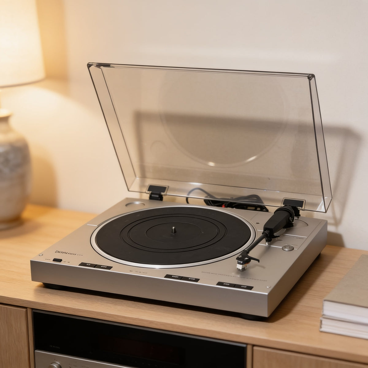 Denon DP-21F Rare Vintage MINT Turntable Working Direct Drive Quartz