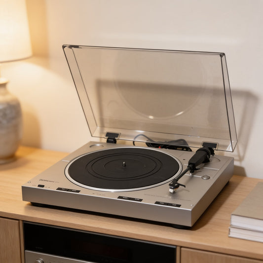Denon DP-21F Rare Vintage MINT Turntable Working Direct Drive Quartz