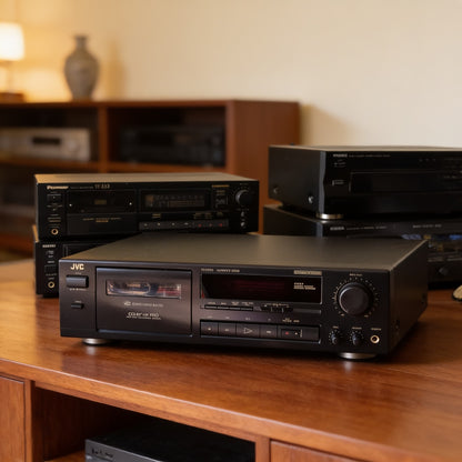 JVC TD-X372 Rare Vintage Cassette Deck Working Stereo Tape Player