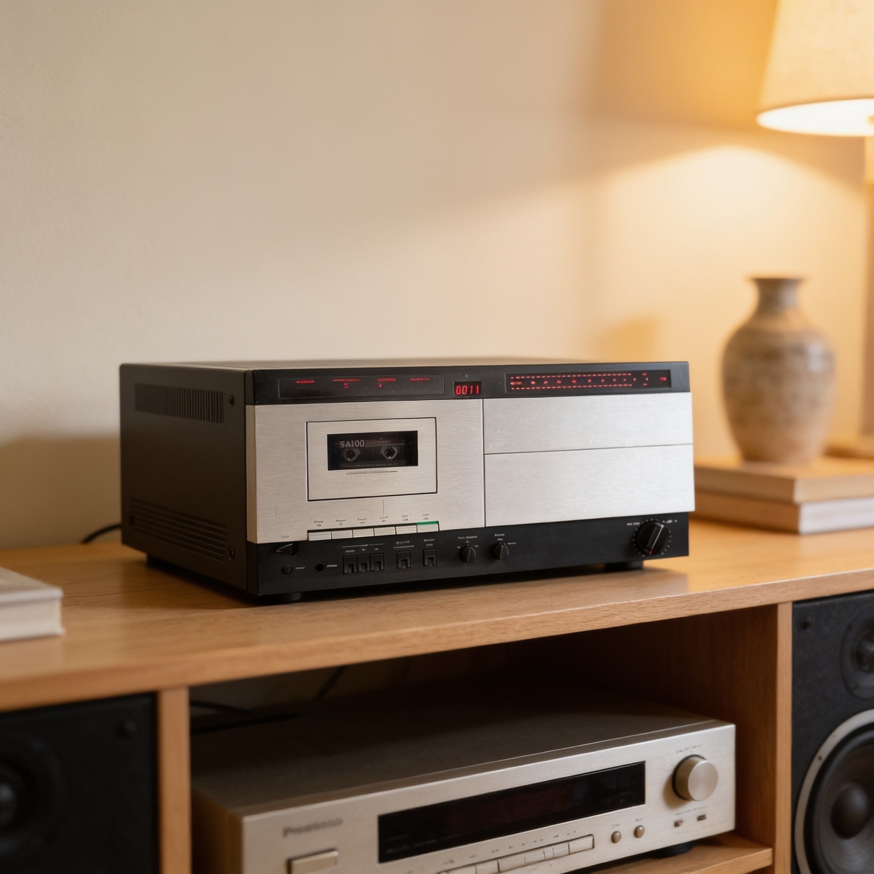 Nakamichi 700ZXE Rare Vintage Cassette Deck Serviced 3-Head 100 Days Warranty