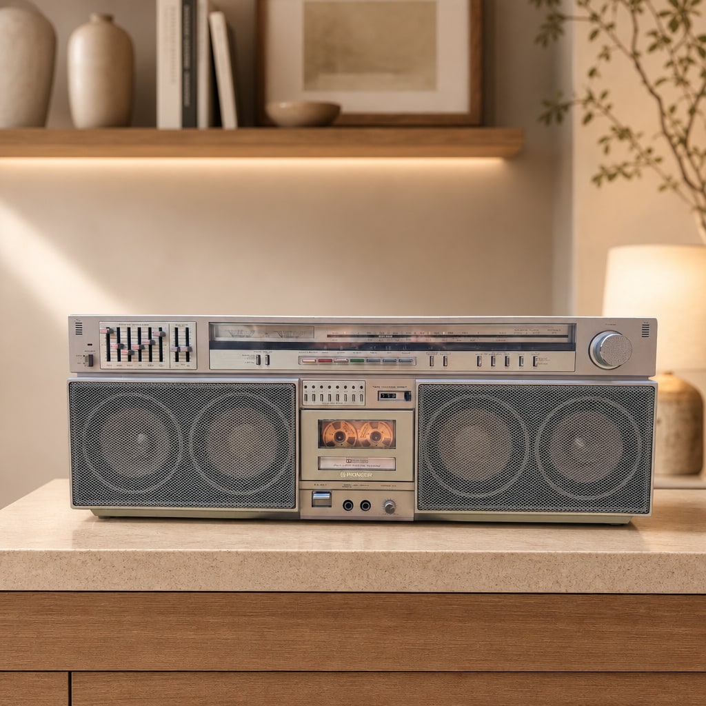 Pioneer SK-900 Rare Vintage Boombox Warranty Tested Cassette Deck Serviced