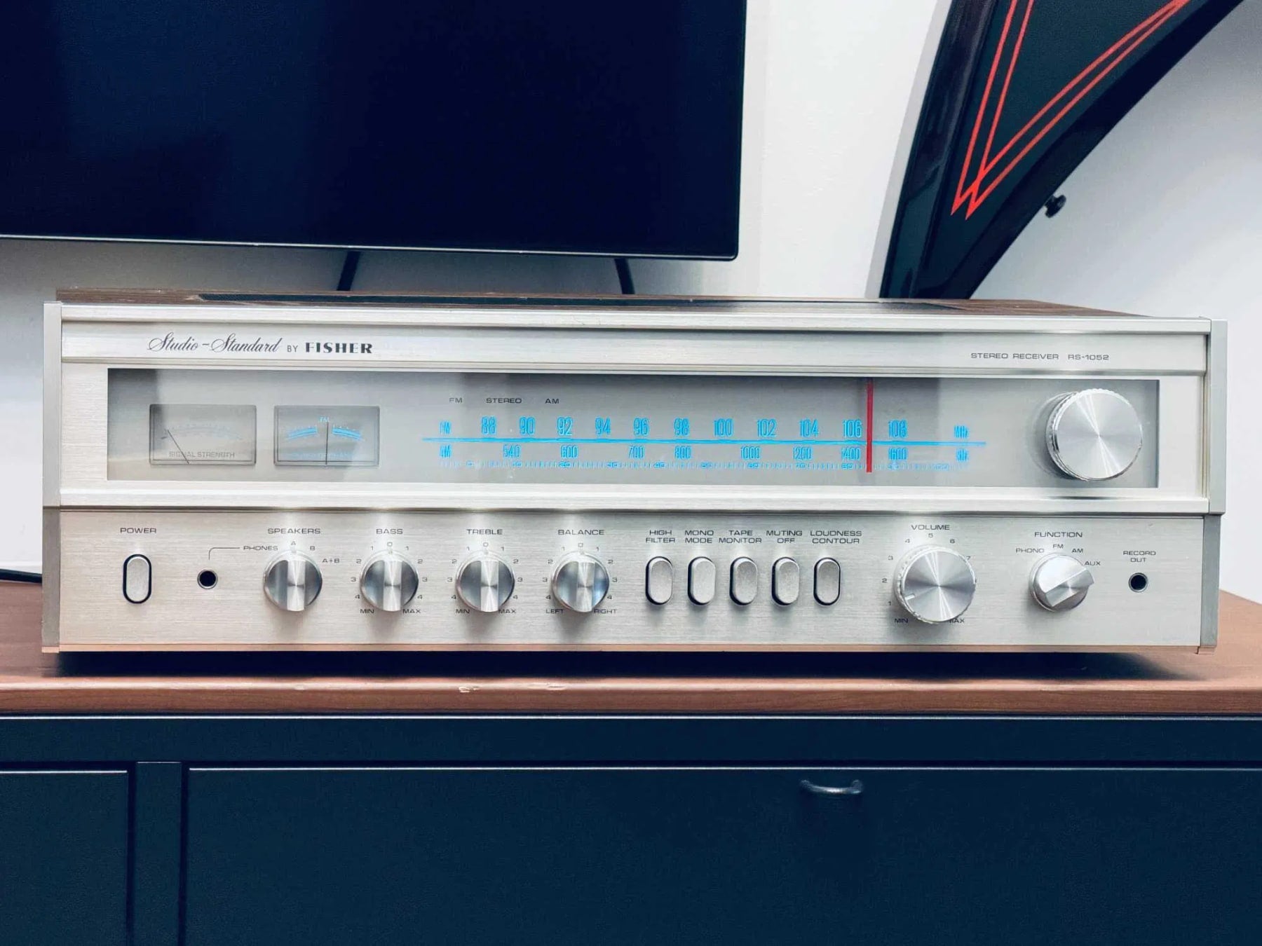 Fisher RS-1052 Studio Standard MINT Rare Vintage  Receiver Serviced Warranty