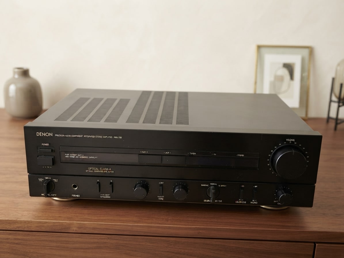 Denon PMA-720 Rare Vintage Integrated Amplifier Tested Stereo Hi-Fi Analog