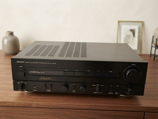 Denon PMA-720 Rare Vintage Integrated Amplifier Tested Stereo Hi-Fi Analog