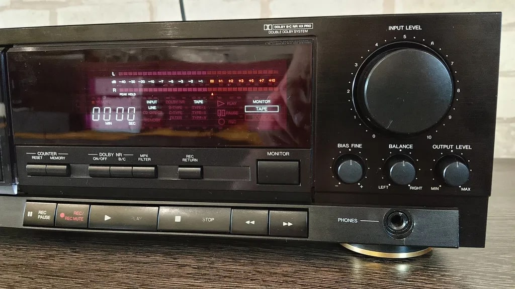 DENON DRM-700 Rare Vintage Cassette Deck 3-Head Dolby B/C HX Pro Warranty