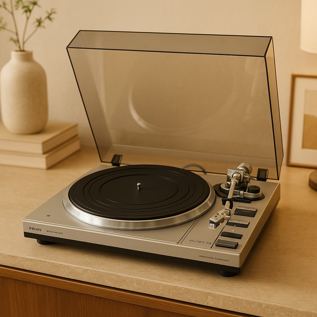 Philips AF887 MK2 Quartz PLL Rare Vintage MINT Turntable Warranty Belt Drive