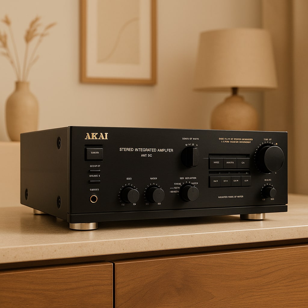 AKAI AM-35 Rare Vintage Stereo Amplifier Serviced Warranty