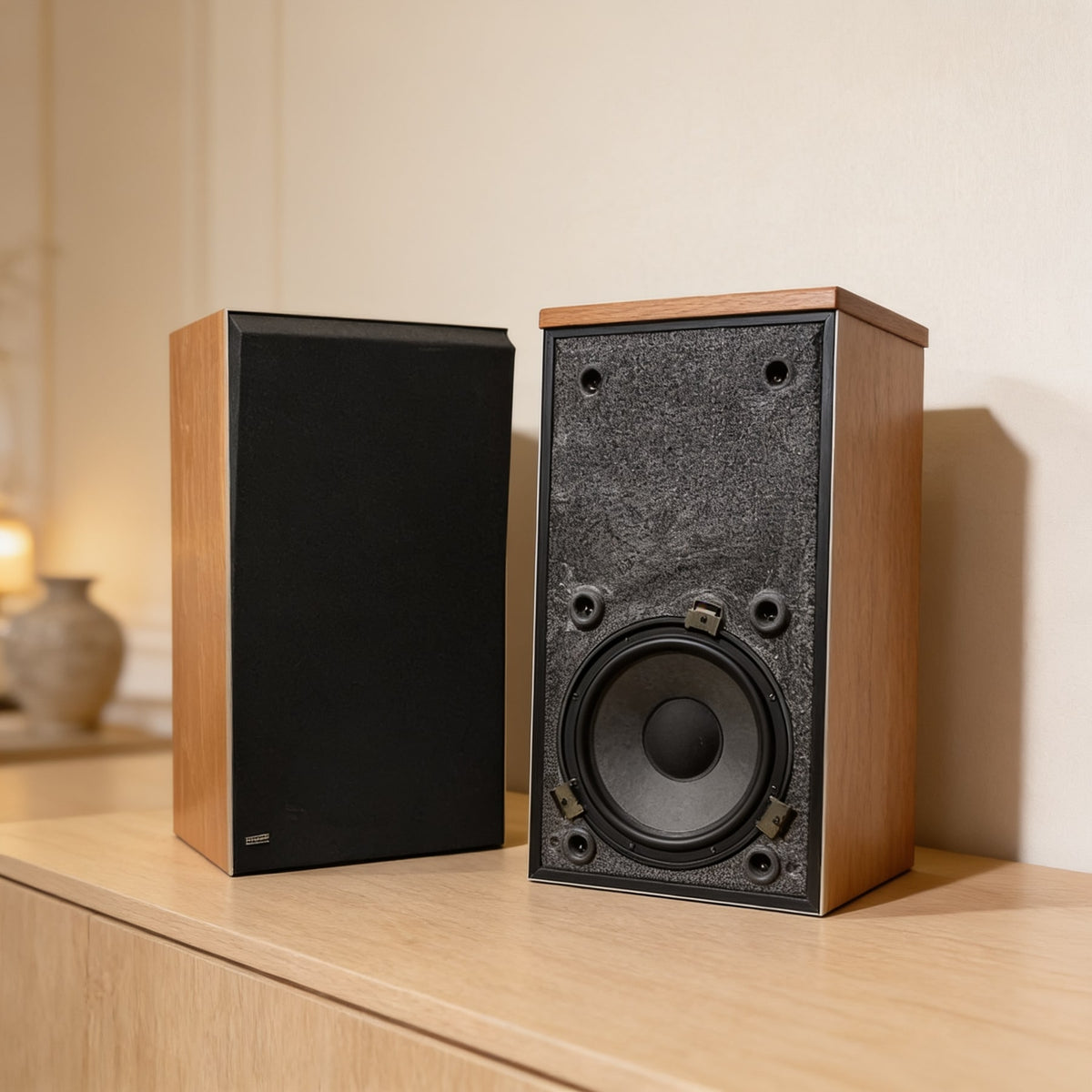 Bang & Olufsen Beovox S35 Rare Vintage Speakers Tested Working