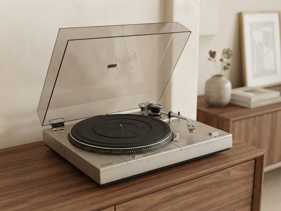 Sanyo TP-1012 Rare Vintage Turntable Working Direct Drive Hi-Fi Warranty