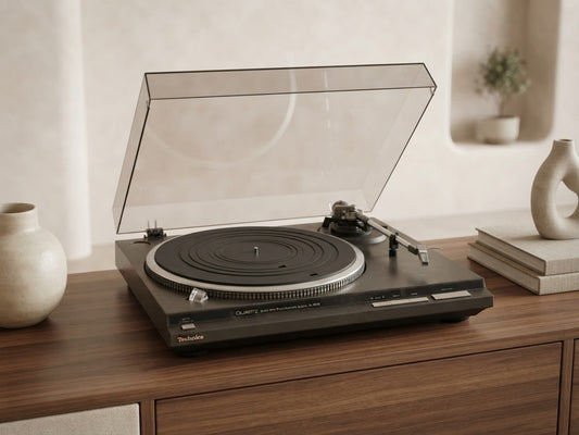 Technics SL-QD33 Rare Vintage Turntable Tested Quartz Direct Drive Automatic