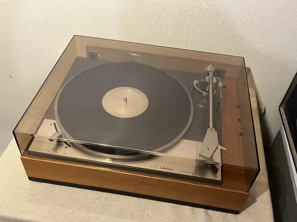 LENCO L75 Rare Vintage Turntable Warranty Manual Idler Drive ADC 220X