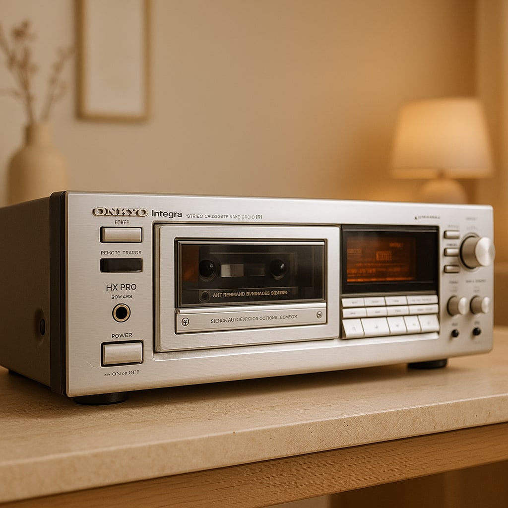 Onkyo Integra TA-2870 Rare Vintage Cassette Deck Stereo Warranty Serviced