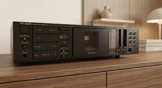 Nakamichi BX-300E Rare Vintage Cassette Deck Serviced Warranty Tested