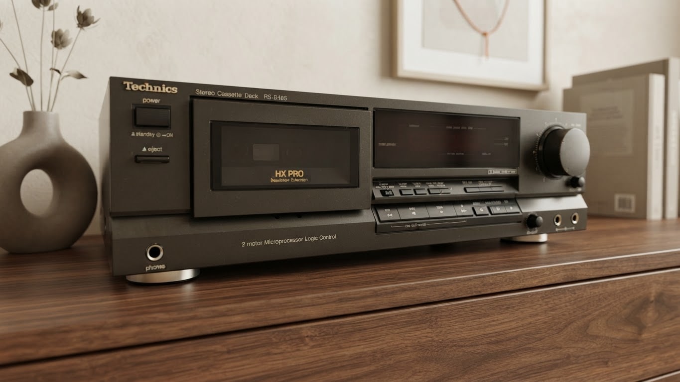 Technics RS-B465 Rare Vintage Stereo Cassette Deck Tested Dolby B/C Serviced