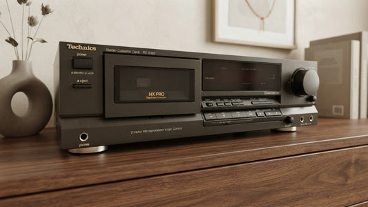 Technics RS-B465 Rare Vintage Stereo Cassette Deck Tested Dolby B/C Serviced
