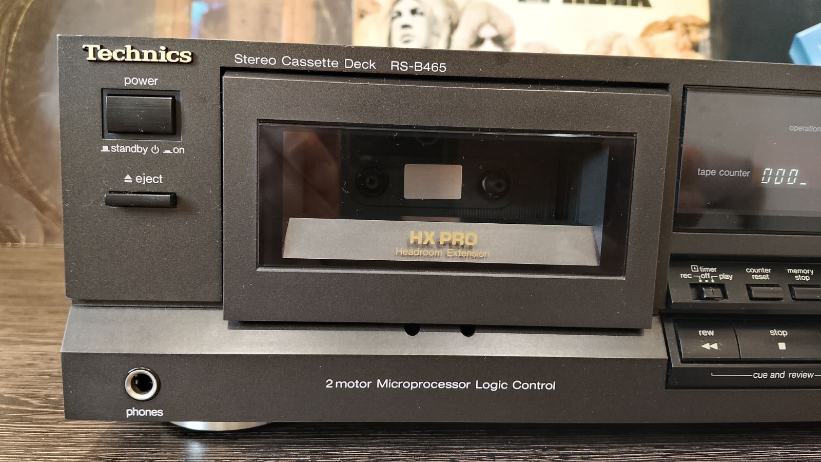 Technics RS-B465 Rare Vintage Stereo Cassette Deck Tested Dolby B/C Serviced