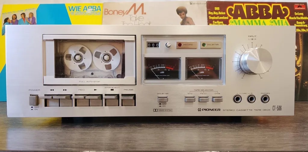 Pioneer CT-506 Rare Vintage Cassette Deck Serviced Dolby Stereo