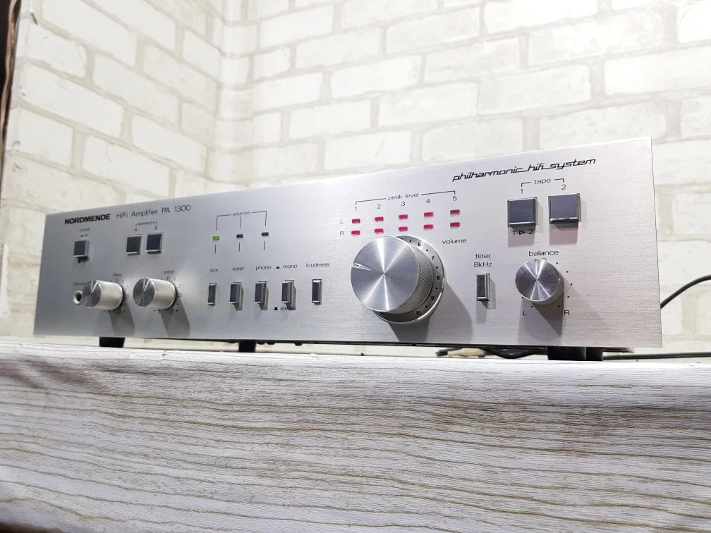 Nordmende PA-1300 Rare Vintage Integrated Stereo Amplifier Tested