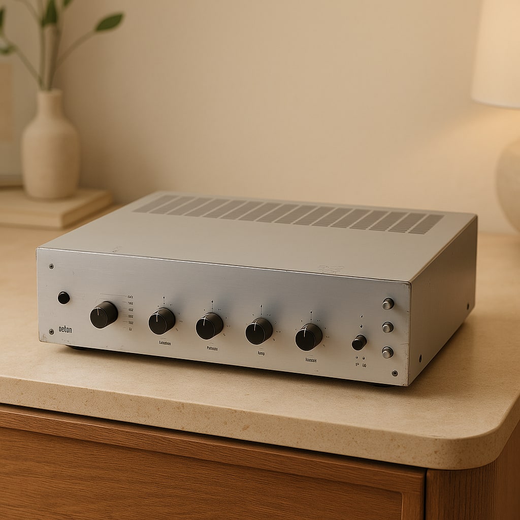 Braun CSV-13 Rare Vintage Tube Amplifier Warranty Phono EL-84 VALVO 1960s