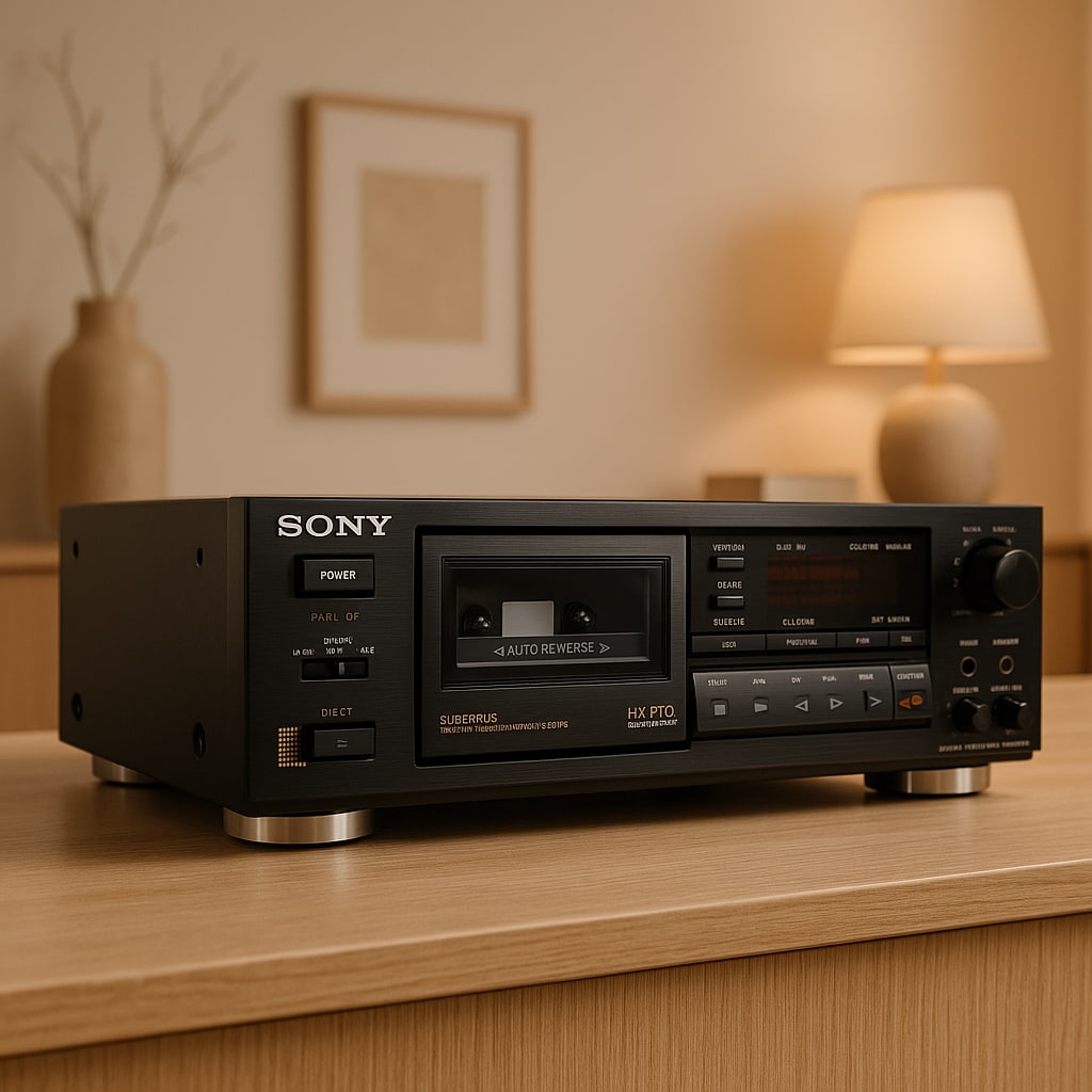 SONY TC-RX55 Cassette Deck Vintage Working Reverse Dolby B/C Warranty Serviced