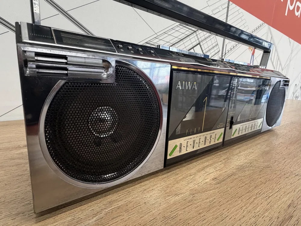 Aiwa CS-W99 Rare Vintage Boombox Partially Working