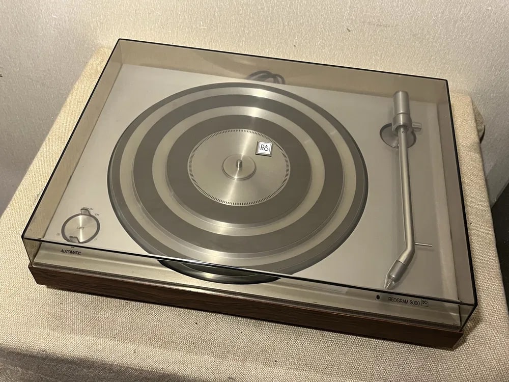 Bang & Olufsen Beogram 3000 Rare Vintage Turntable Warranty Hi-Fi Auto-Stop