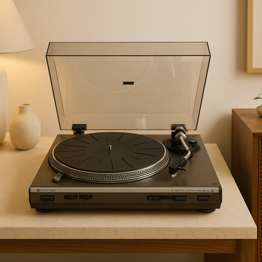 Blaupunkt P-150 Rare Vintage MINT Turntable Warranty Direct Drive Automatic