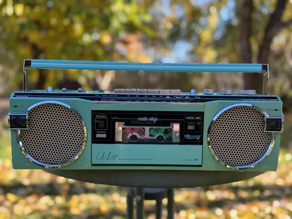 Sanyo U4 SF Rare Vintage Boombox Cassette Radio Working Stereo Analog