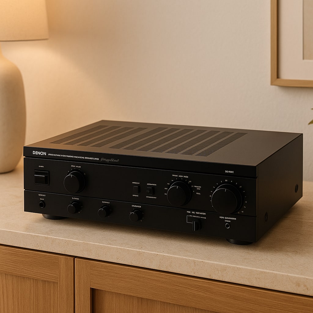 Denon PMA-560 Rare Vintage MINT Amplifier Warranty Working Hi-Fi MM/MC Direct