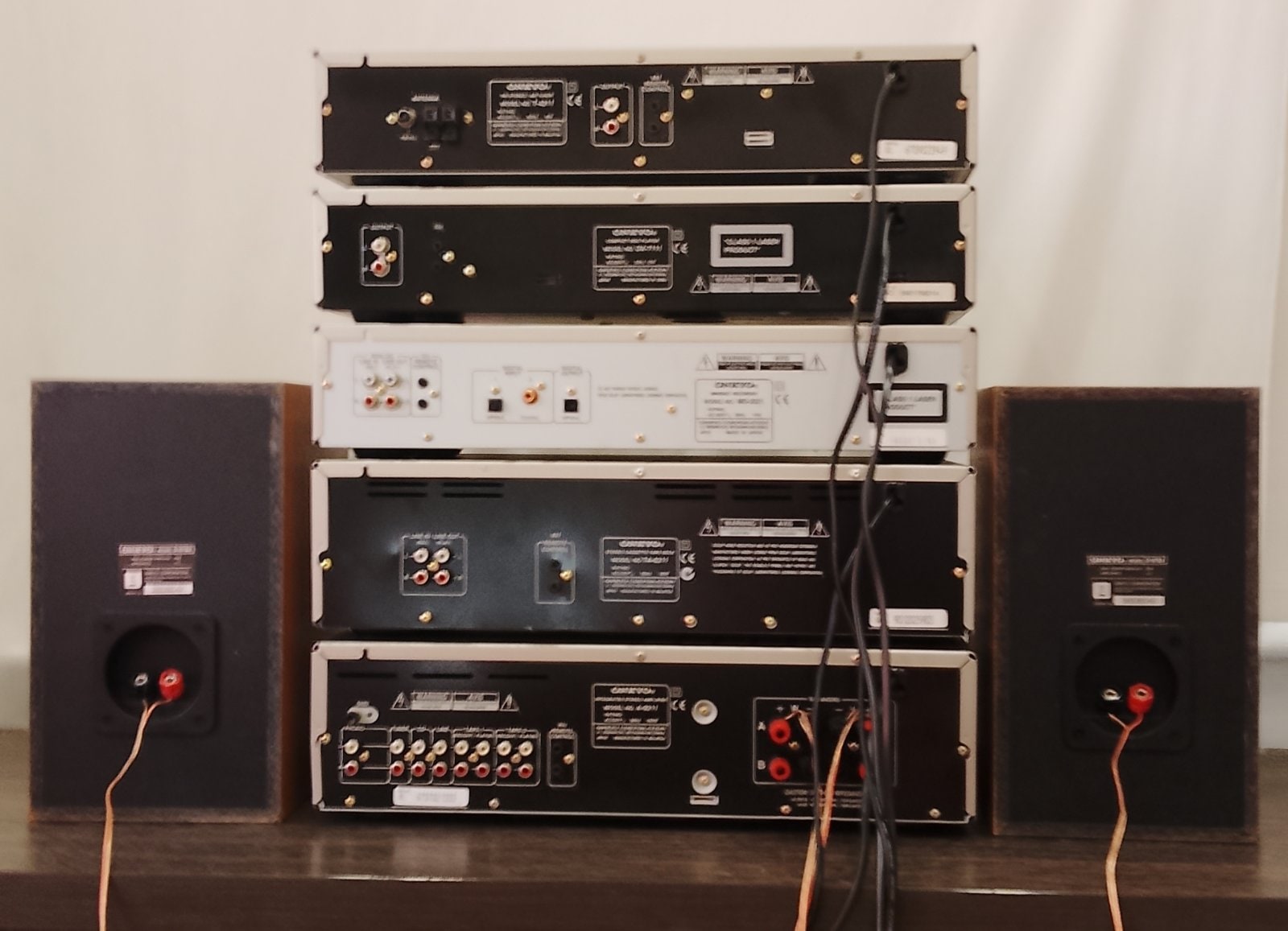 Onkyo A-9211 Rare Vintage MINT Cassette Deck Component Set Serviced Warranty
