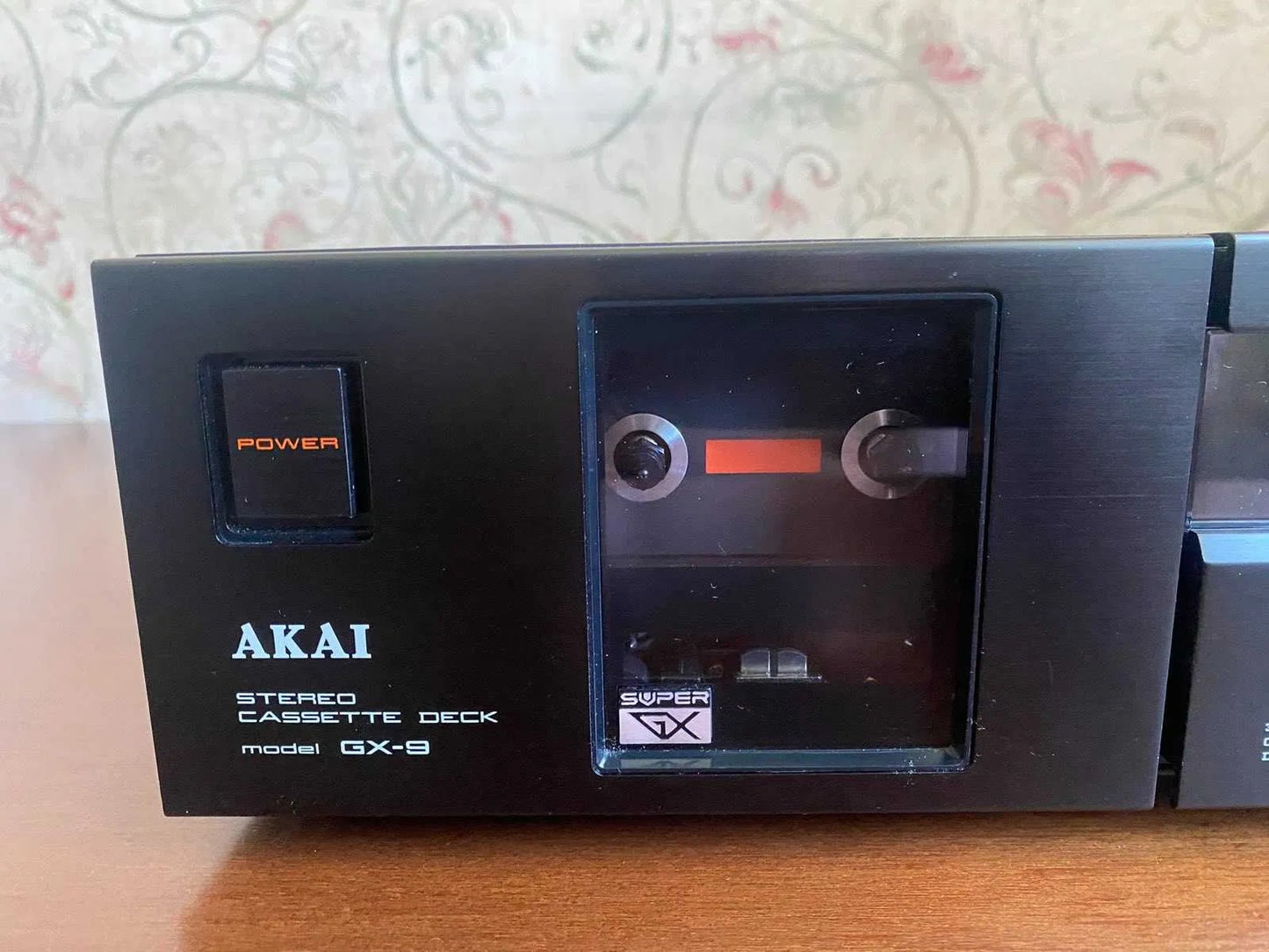 Akai GX-9 Rare Vintage MINT Stereo Cassette Deck Serviced Working 3-Head 220V