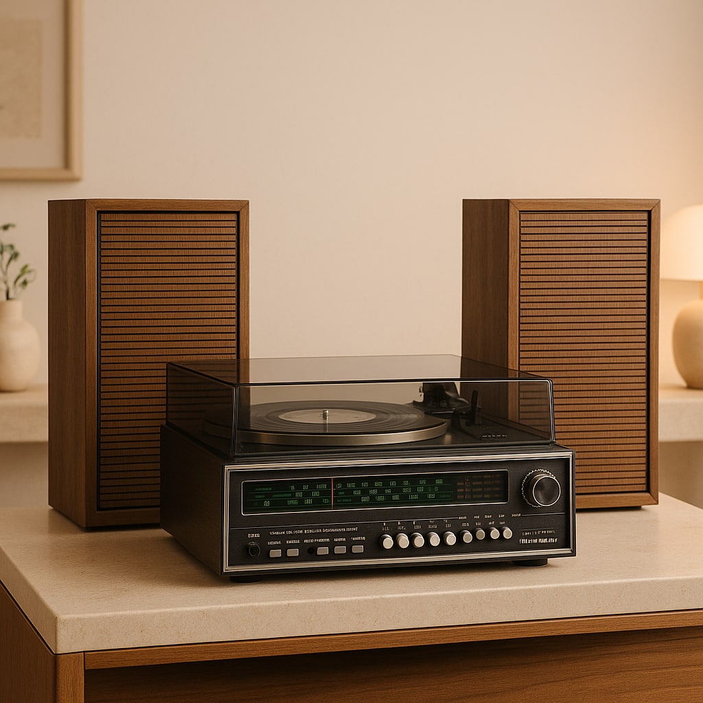 Telefunken HI-FI CENTER 4040 / L71 Rare Vintage Stereo System Warranty