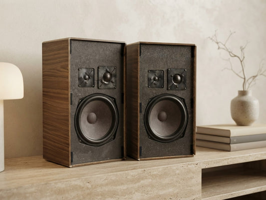 WHD W.Huber+Sohne GERARD 55 Rare Vintage 3-Way Speakers Tested Working Warranty