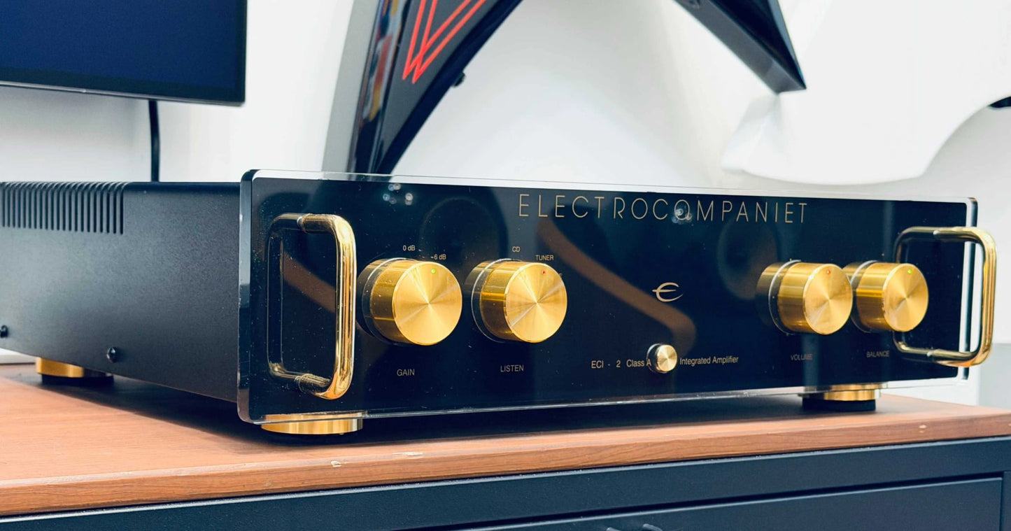 Electrocompaniet ECI 2 Rare MINT Gold Integrated Amplifier Warranty Class A