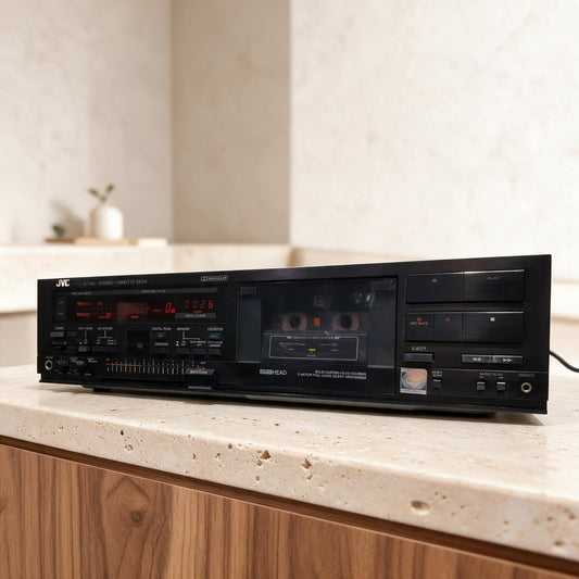 JVC KD-V6E Rare Vintage Cassette Deck Tested Working 3-Head Stereo