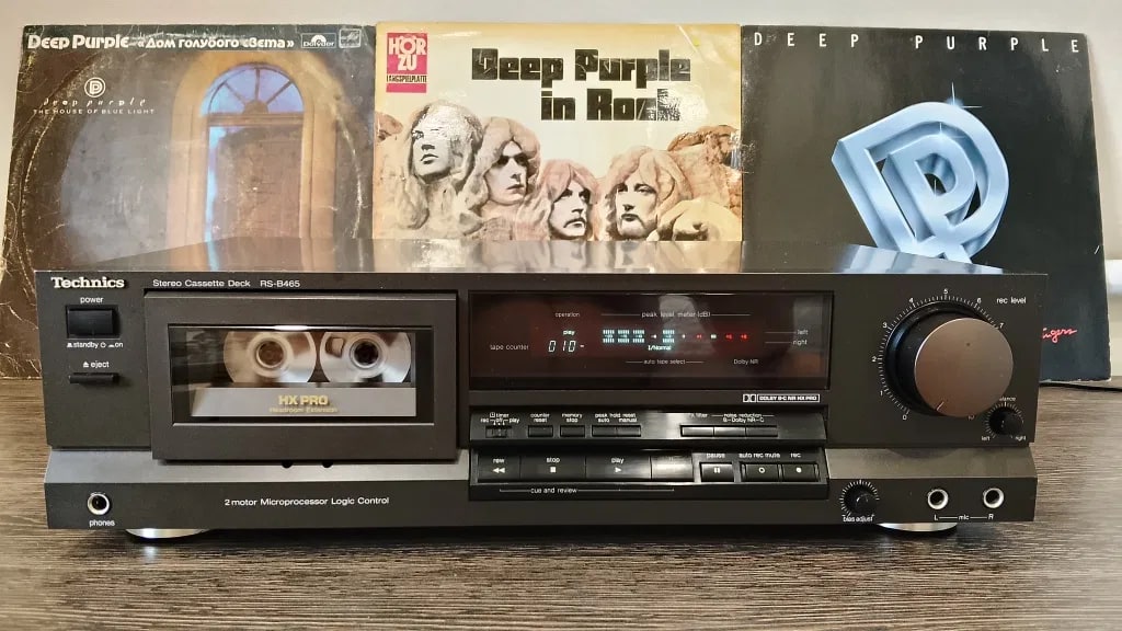 Technics RS-B465 Rare Vintage Stereo Cassette Deck Tested Dolby B/C Serviced