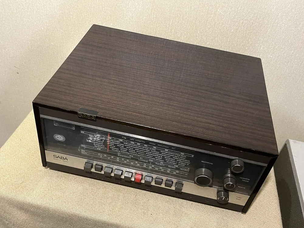 SABA STUDIO 2 Rare Vintage Stereo Receiver Germanium Transistor Analog