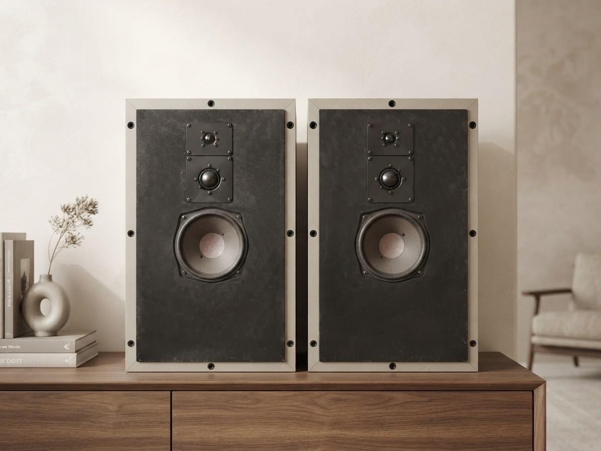 Grundig BOX FL-10 Rare Vintage 3-Way Floor Speakers Tested Working Warranty